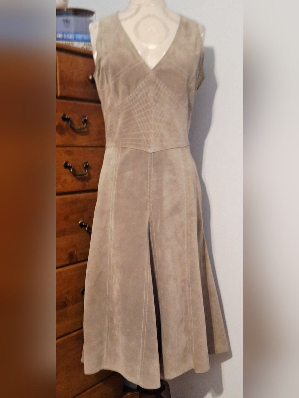 Danier Suede Dress Sleeveless
